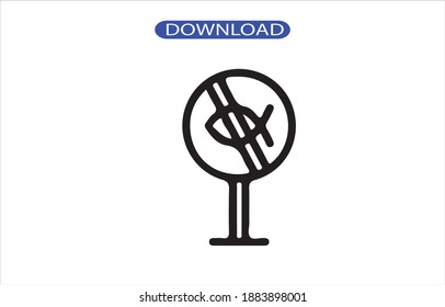 fish icon or logo isolated sign symbol vector illustration - high quality black style vector icons.
