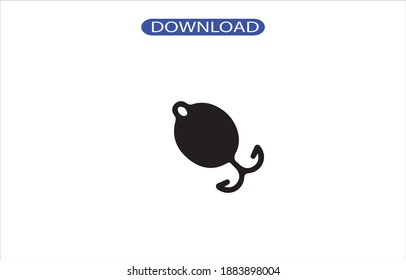 fish icon or logo isolated sign symbol vector illustration - high quality black style vector icons.