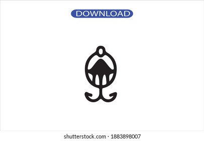 fish icon or logo isolated sign symbol vector illustration - high quality black style vector icons.