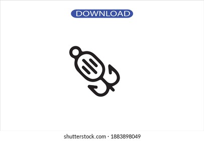 fish icon or logo isolated sign symbol vector illustration - high quality black style vector icons.
