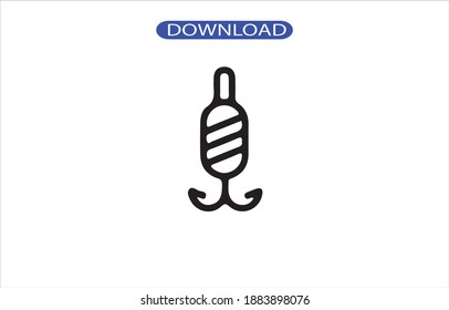 fish icon or logo isolated sign symbol vector illustration - high quality black style vector icons.