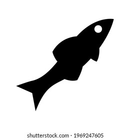 fish icon or logo isolated sign symbol vector illustration - high quality black style vector icons
