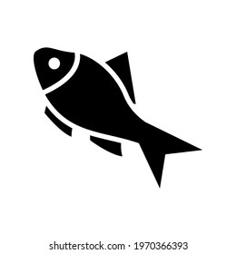 fish icon or logo isolated sign symbol vector illustration - high quality black style vector icons
