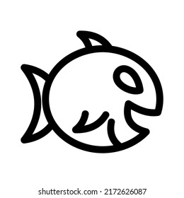 fish icon or logo isolated sign symbol vector illustration - high quality black style vector icons
