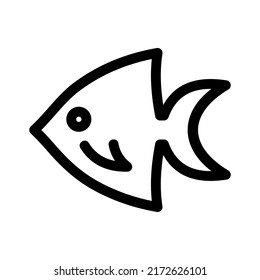 fish icon or logo isolated sign symbol vector illustration - high quality black style vector icons
