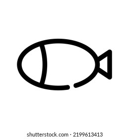 fish icon or logo isolated sign symbol vector illustration - high quality black style vector icons
