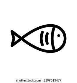 fish icon or logo isolated sign symbol vector illustration - high quality black style vector icons
