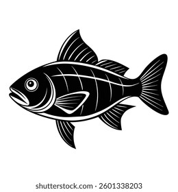 fish icon logo vector design 