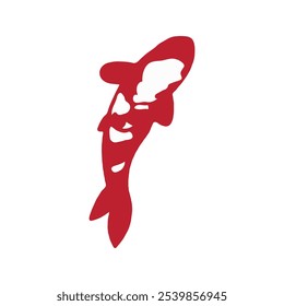 fish icon logo vector symbol illustration design