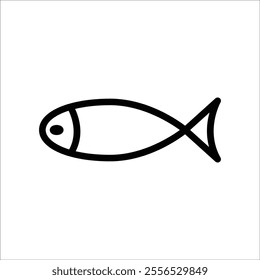 Fish icon, fish are members of poikilothermic vertebrates that live in water and breathe with gills