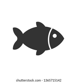 Fish Icon. SEa Food Or Farm Element Illustration As A Simple Vector Sign & Trendy Symbol For Design, Websites, Presentation Or Application.