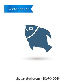 fish. fish icon. sign design. Vector EPS 10.