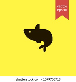 fish. fish icon. sign design. Vector EPS 10.