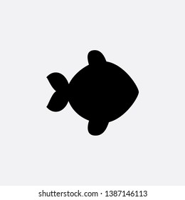 fish icon sign signifier vector