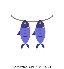 Fish icon. Simple element from sea food collection. Creative Fish icon for web design, templates, infographics and more