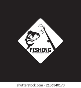 Fish icon and symbol vector illustration