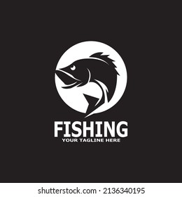 Fish icon and symbol vector illustration