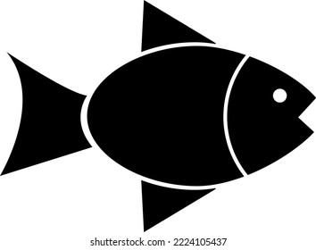 fish icon trendy vector illustration on white background..eps