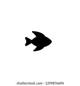 fish icon vector