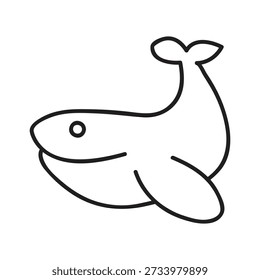 Fish Icon Vector, Cartoon Fish Illustration, Cute Fish Icon..eps
