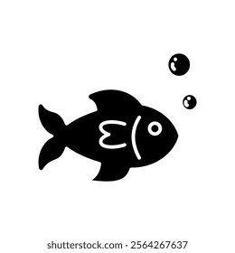 fish icon vector design template elegant style art