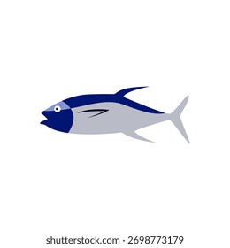 Plantilla de diseño de Vector de icono de pescado