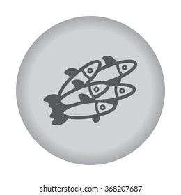 Fish icon. Vector eps 10.
