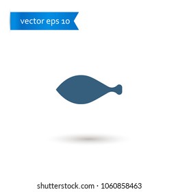 fish. fish icon. fish vector. flat style. sign design vector. sign design. Vector EPS 10