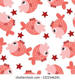 fish icon vector illustration