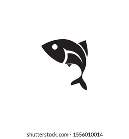 Fish icon Vector Illustration design Logo template