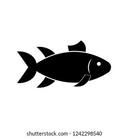 fish icon vector illustration eps10