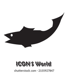 Fish icon. Vector illustration eps10.