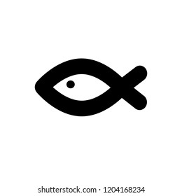 Fish icon, vector illustration. Flat design style. vector fish icon illustration isolated on white background, fish icon Eps10. fish icons graphic design vector symbols.
