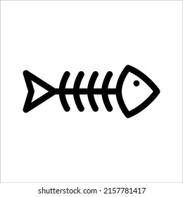 fish icon vector illustration logo template for various purposes isolated on white background, eps 10.