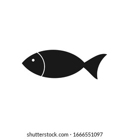 fish icon vector. Illustration of fish icon on white background
