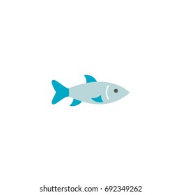 Fish Icon Vector Isolated