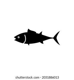 Fish icon vector. Seafood illustration sign. food symbol or logo.