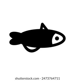 Fish Icon Vector Symbol Design Illustration