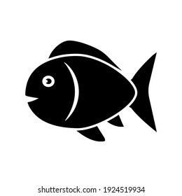 Fish icon vector symbol illustration