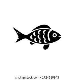 Fish icon vector symbol illustration