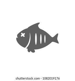 Fish icon vector. Symbol for your web site design, logo, app, UI. Vector illustration, EPS
