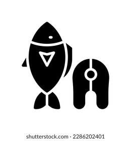 fish icon for your website design, logo, app, UI.