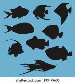 Fish icons 