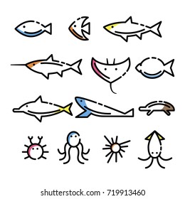 fish icons