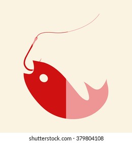 Fish Icons with hook