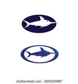 fish icons and logo design showing aquatic and animals logo tails and gills