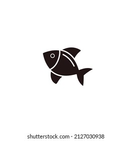 fish  icons  symbol vector elements for infographic web