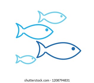 Fish Icons vector