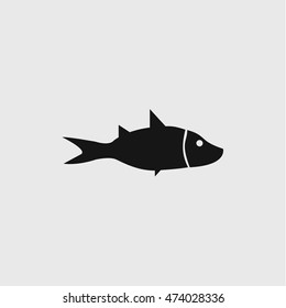 fish icon.vector design