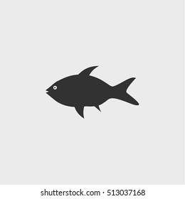 fish icon,vector design